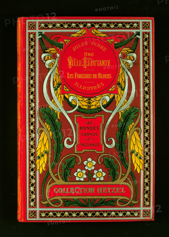 Jules Verne-A Floating Island, binding