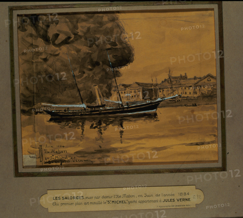 The Saint-Michel, Jules Verne's boat