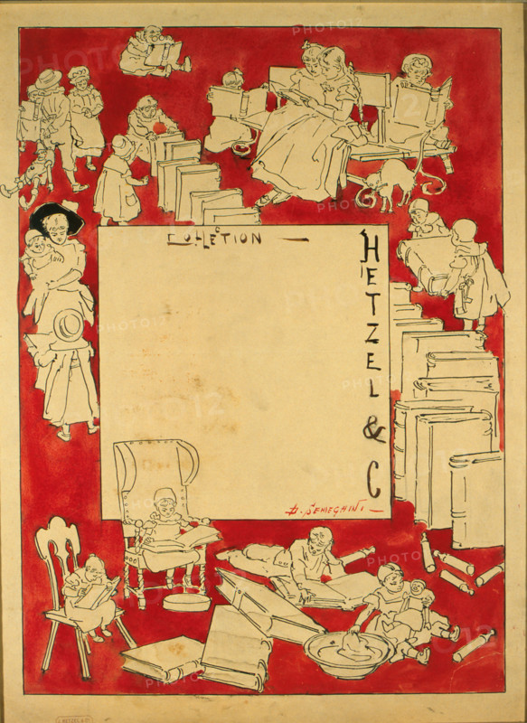 Poster project for the  Hetzel collection