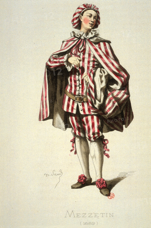 Masques et bouffons : Mezzetin par Maurice Sand