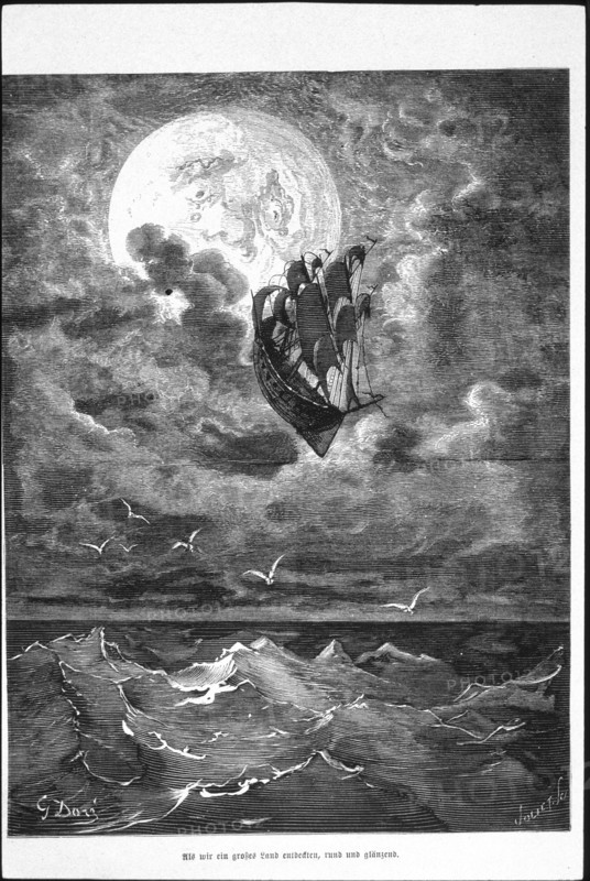 Illustration de Münchausen de Gottfried Burger