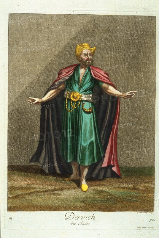 A collection of one hundred prints representing the different nations of the east engraved on paintings