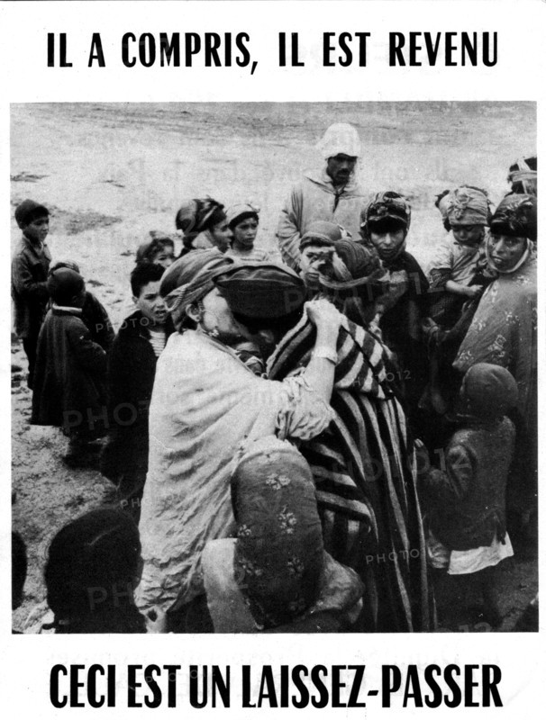 Propaganda tract calling the F.L.N. to surrender-