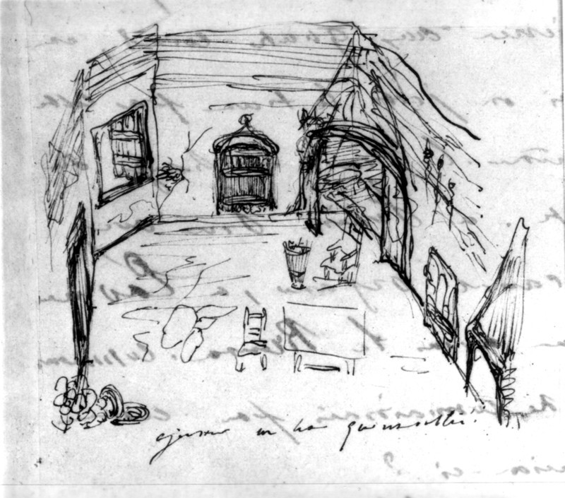 Drawing by Victor Hugo