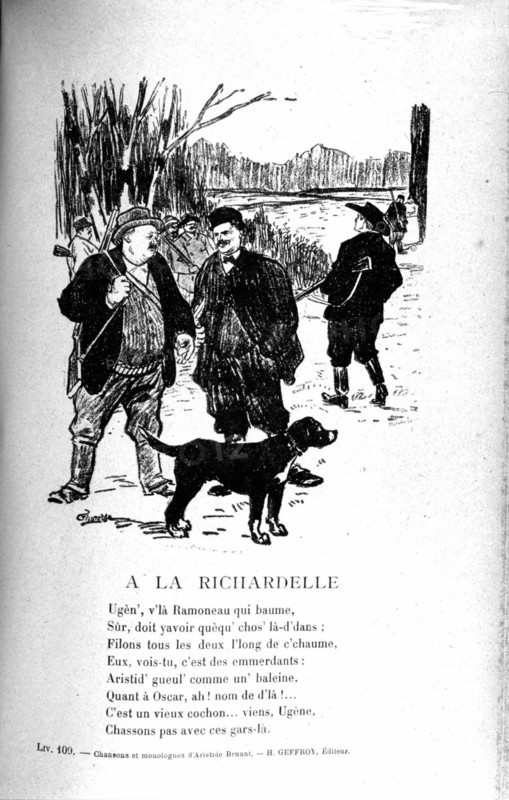 Songs and  monologues by Aristide Bruant
