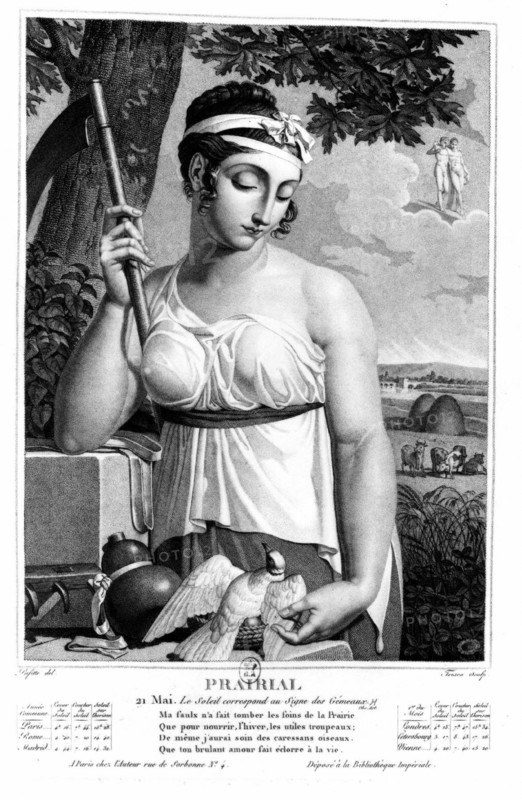 Revolutionary calendar: Prairial (May)