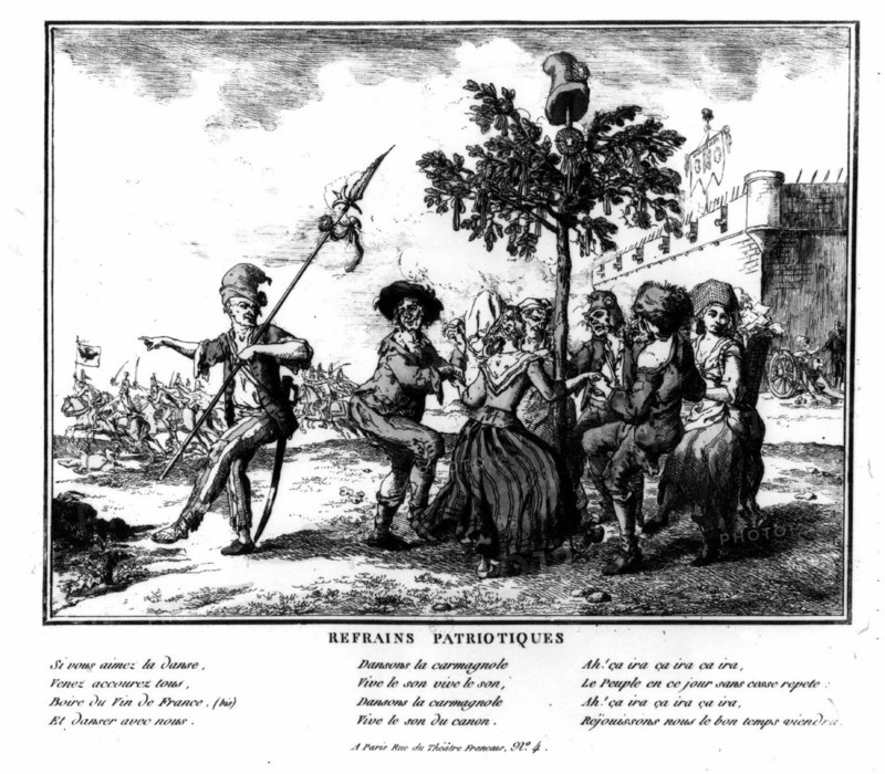 Patriotic refrains, la Carmagnole