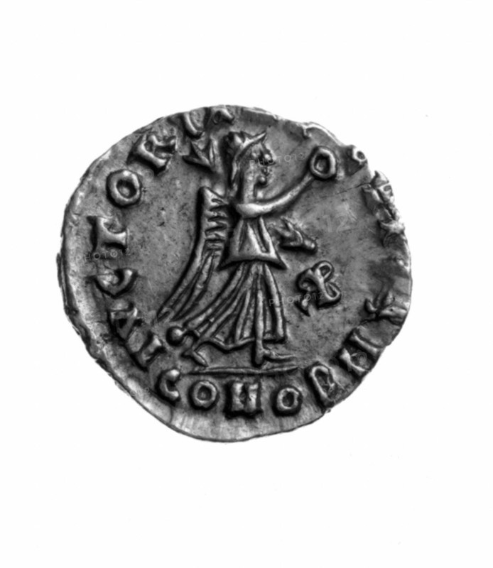 Gold coin of the Burgondes
