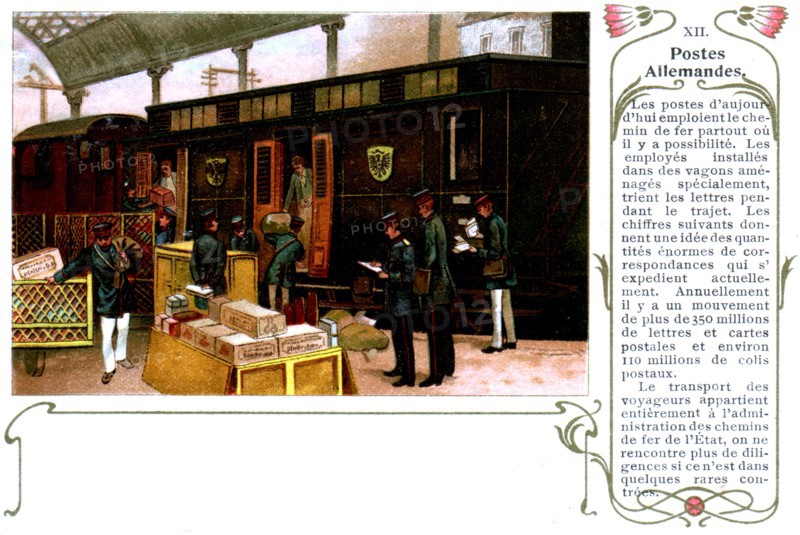 L'organisation de la poste