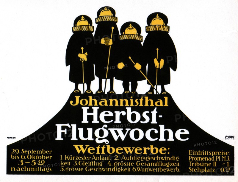 Affiche publicitaire pour un spectacle