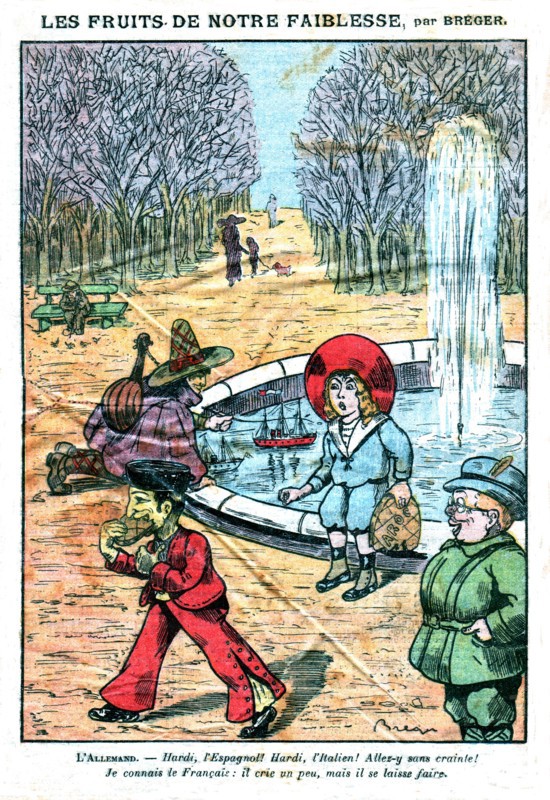 Caricature by Bréger