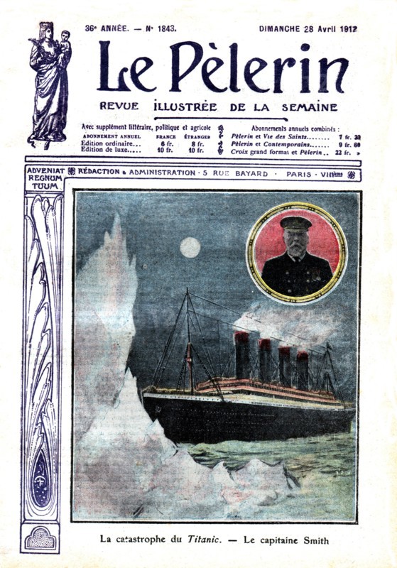 The catastrophe of the "Titanic" and Capitain Smith