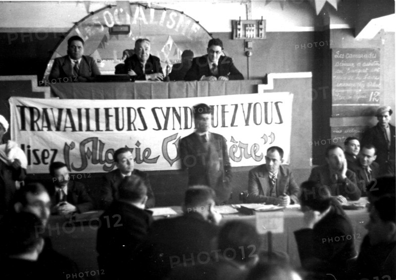 Oran. Congrès de l'Union départementale des sydicats C.G.T