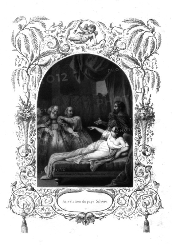 Arrest of Pope Silverius (536-537)