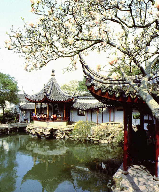Jardin de Suzhou, province de Jiangsu, Chine