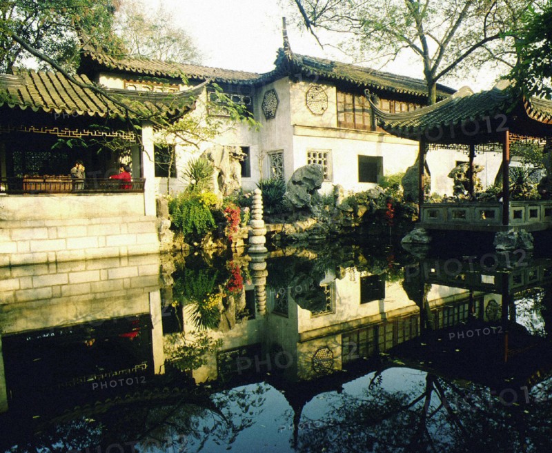 Jardin de Suzhou, province de Jiangsu, Chine