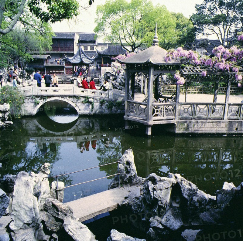 Jardin de Suzhou, province de Jiangsu, Chine