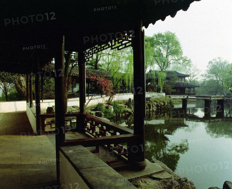 Jardin de Suzhou, province de Jiangsu, Chine