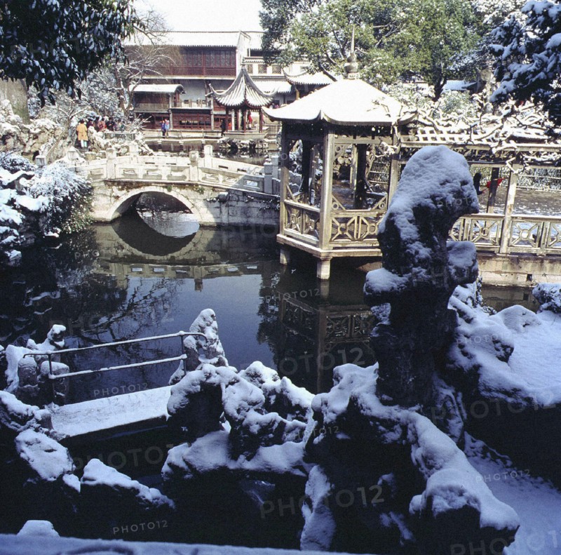Jardin de Suzhou, province de Jiangsu, Chine