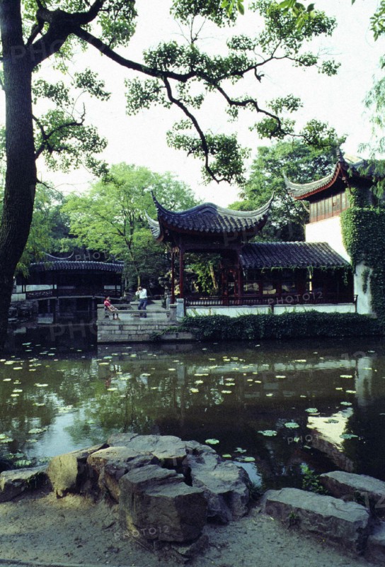 Jardin de Suzhou, province de Jiangsu, Chine