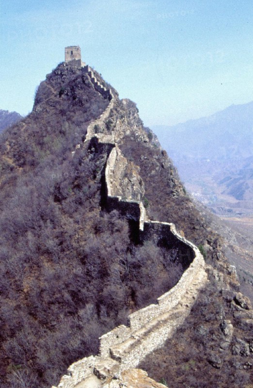 Great Wall at Simatai, Looking-Toward Beijing/Peking Tower