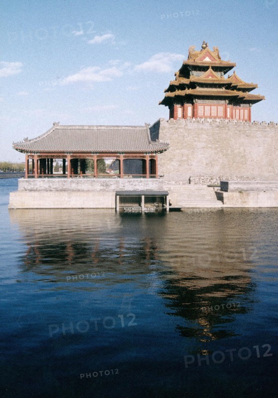 The Imperial Palace, the Forbidden City in Beijing/Peking, watchtower