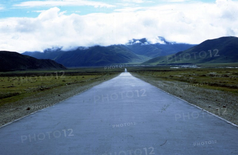 Route reliant Qinghai au Tibet, plateau du Qingzang