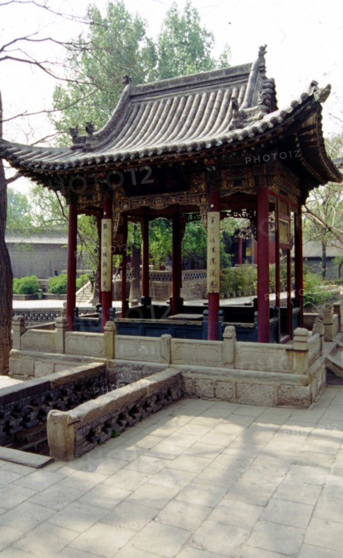 Temple de Jinci, pavillon