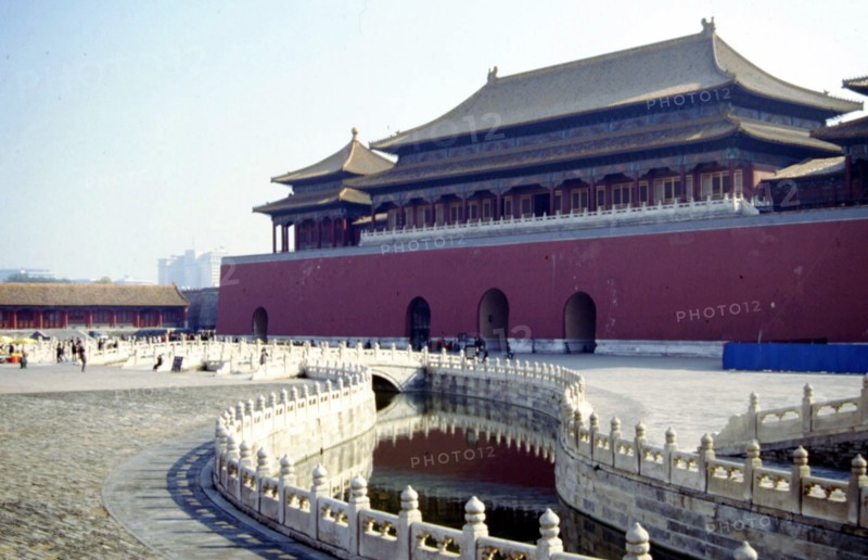 The forbidden City, the Palace Museum, the Imperial Palace, Inner Golden Water Bridge