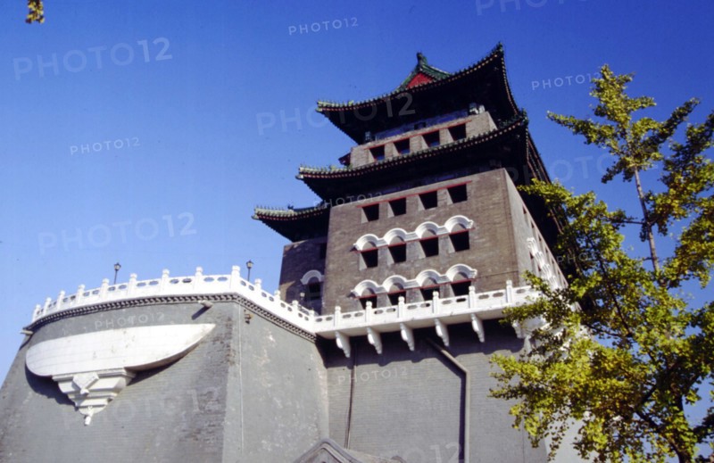 Porte de Zhengyangmen, Qianmen (porte centrale), tour de la Flèche