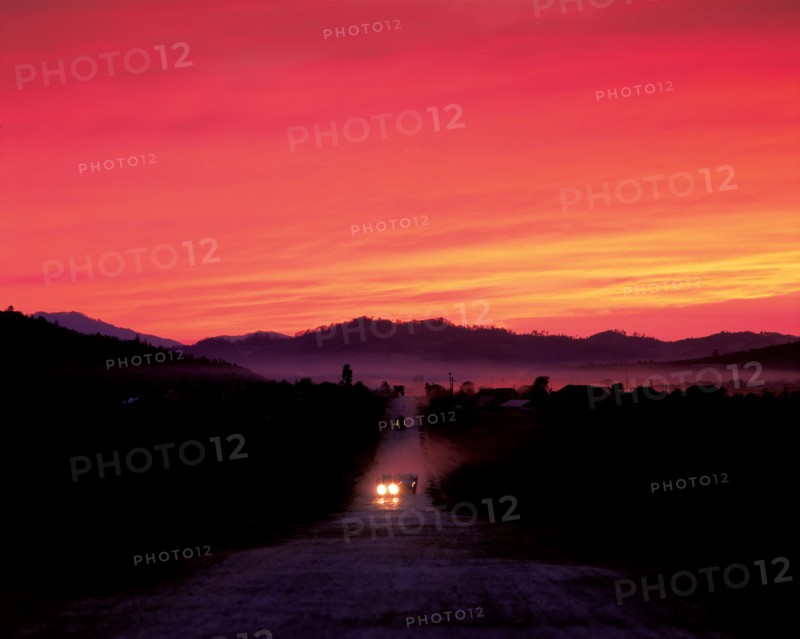Truck on the road, China