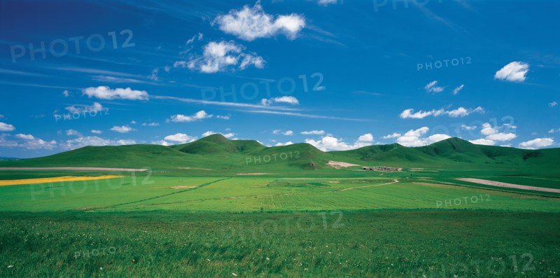 Paysage de prairie, Chine