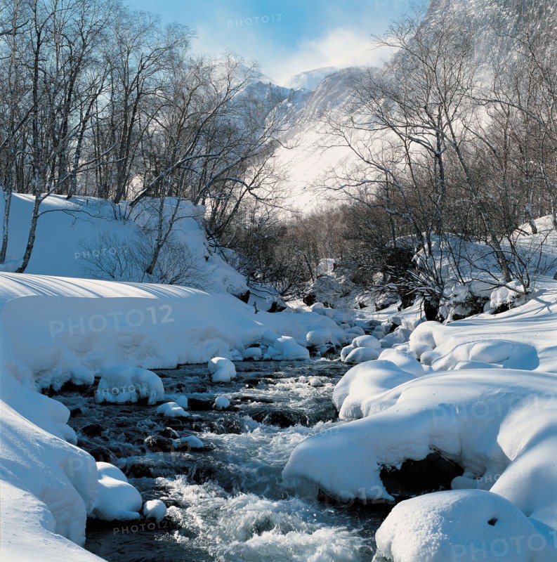 Snowy landscape, China