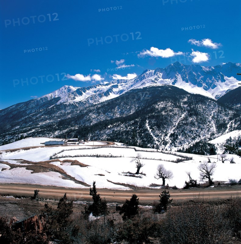 Paysage de montagne, Chine