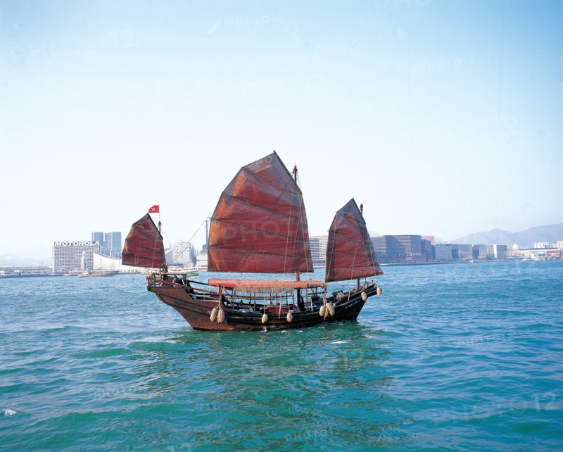 Sampan, Hong Kong, China