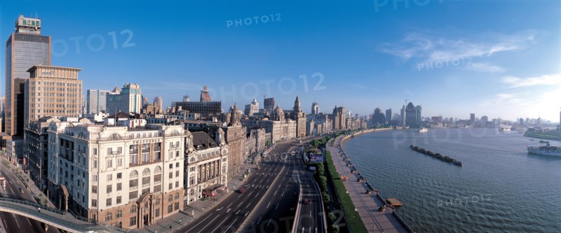 Vue de Shanghai, Chine