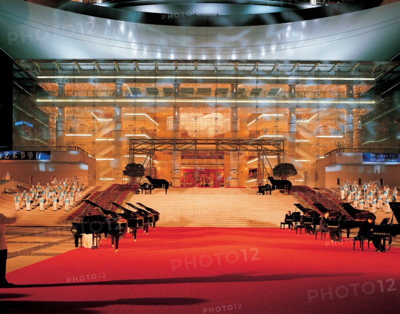 Concert at the Shanghai Theatre, China