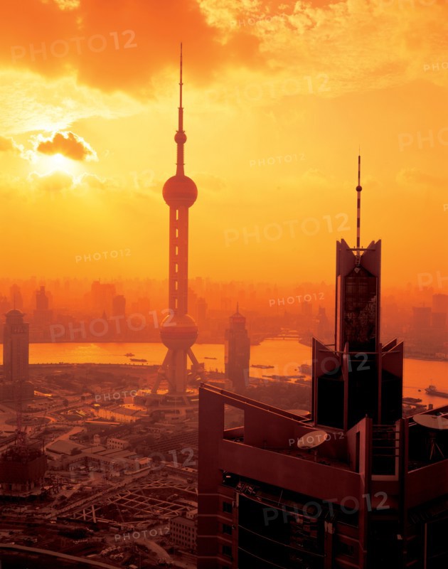 Tour TV Oriental Pearl à Shangai, Chine