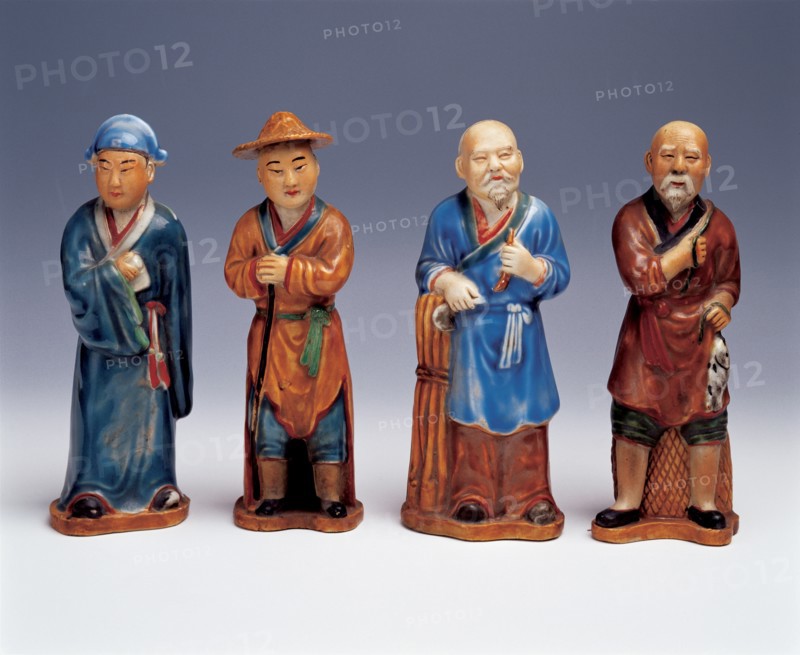 Painted sculptures, Chinese art