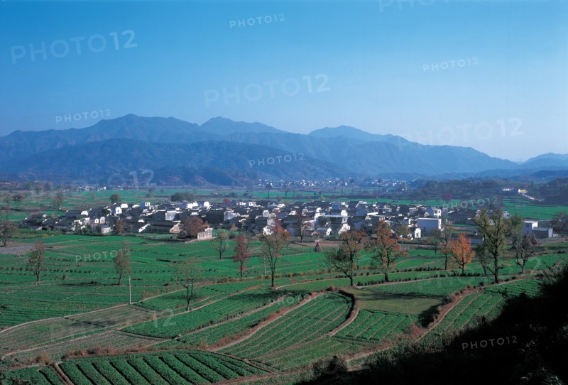 Paysage de prairie, Chine