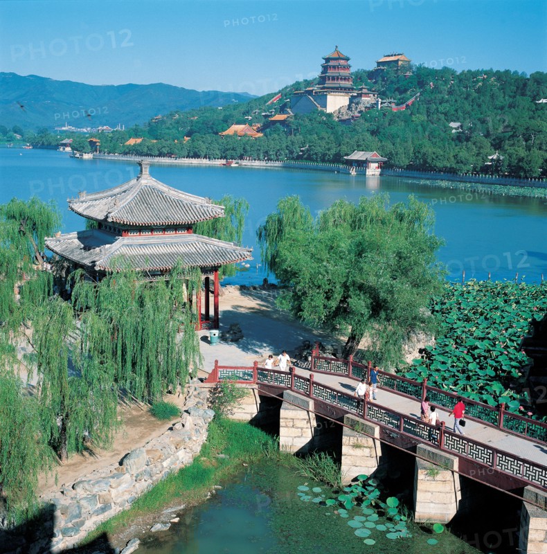 Palais d'été, Wanshou Shan, Pékin, Chine