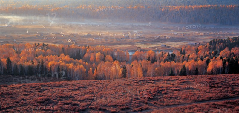 Countryside, Xinjiang Province, China