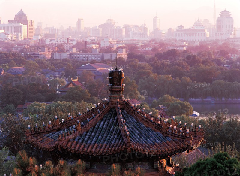 Rooftop, Beijing, China