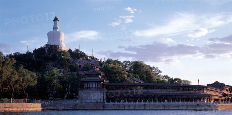 Parc Beihai, Pagode Blanche, Pékin, Chine