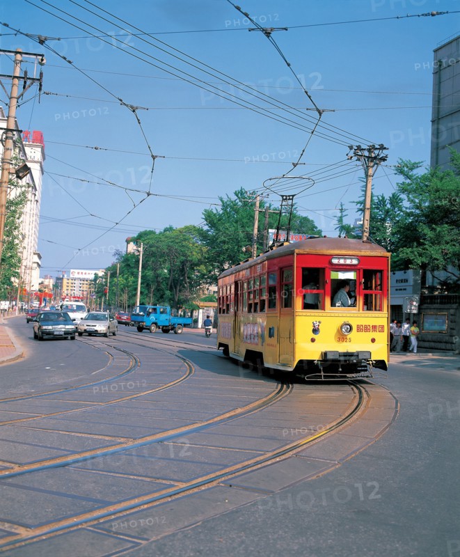 Tramway, Dalian, Chine