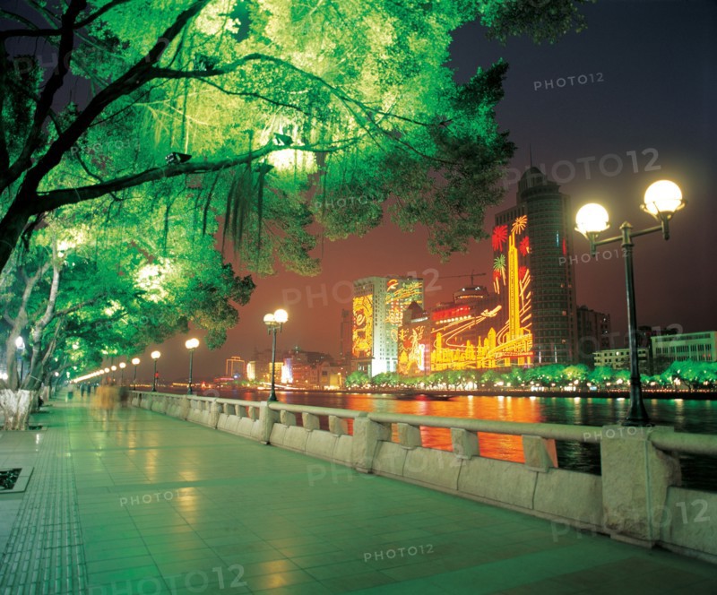 Fleuve Zhujiang, province du Guangzhou, Chine