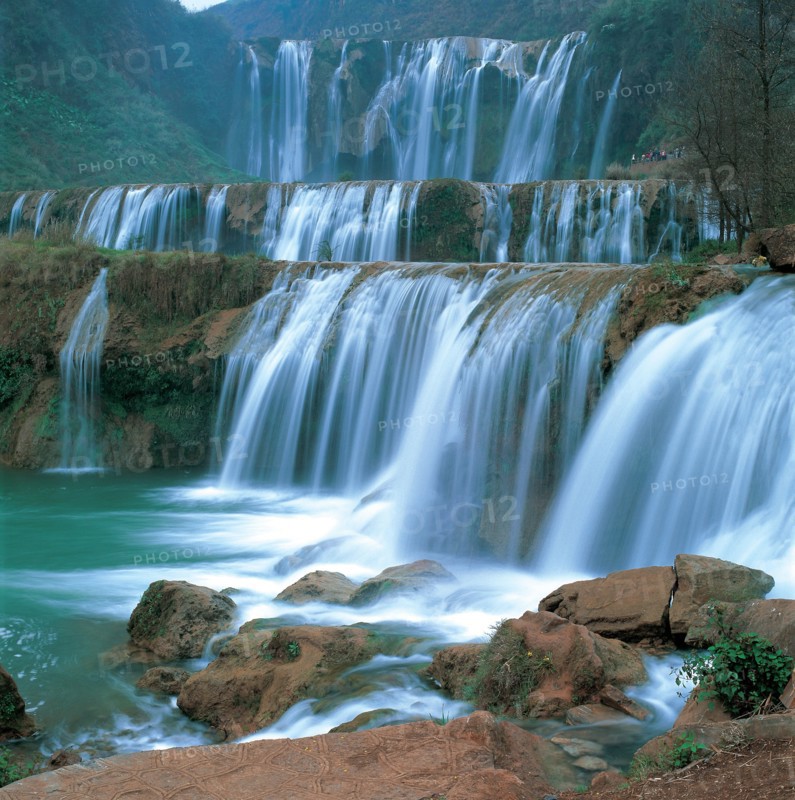 Chutes de Jiulong, province du Yunnan, Chine