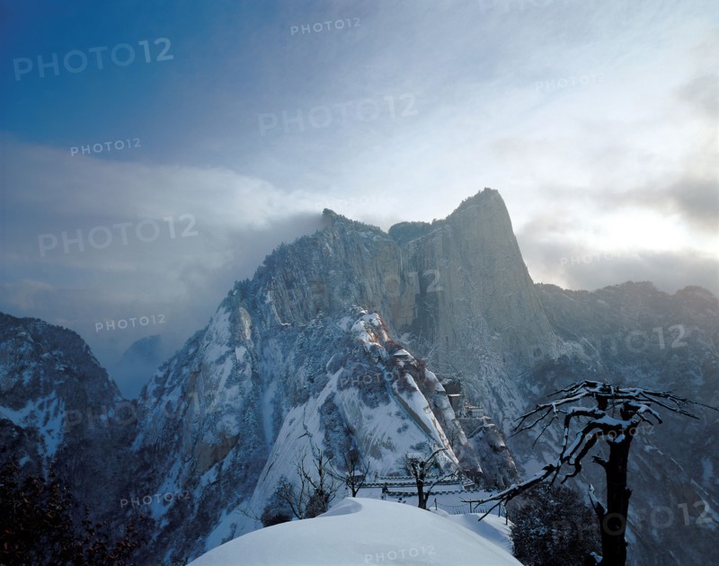 Mont Huashan, province du Shanxi, Chine