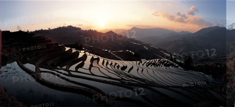 Yuanyang Terrace, Yunnan Province, China