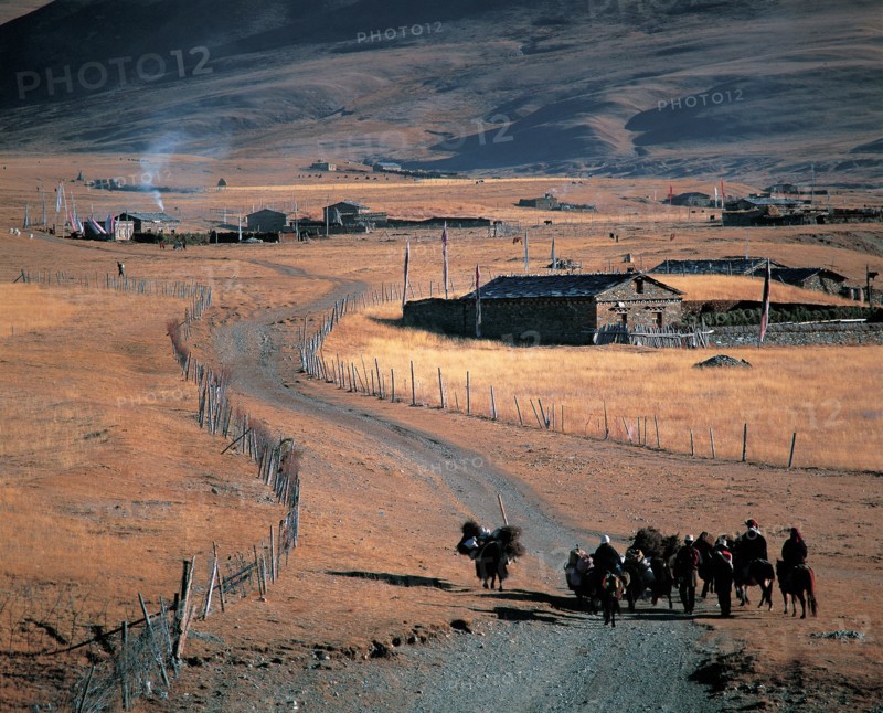 Kangding, province du Sichuan, Chine